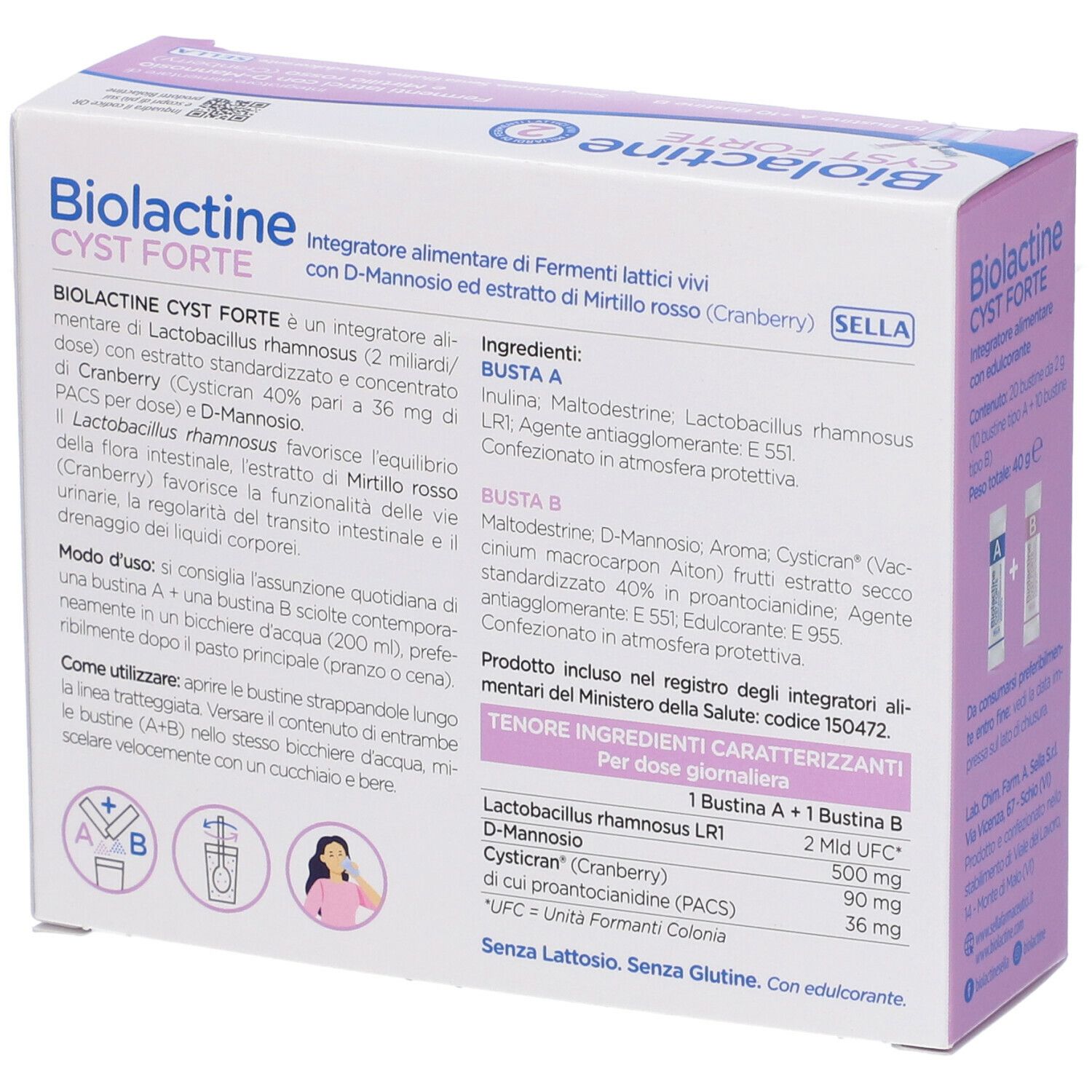 SELLA Biolactine Cyst Forte