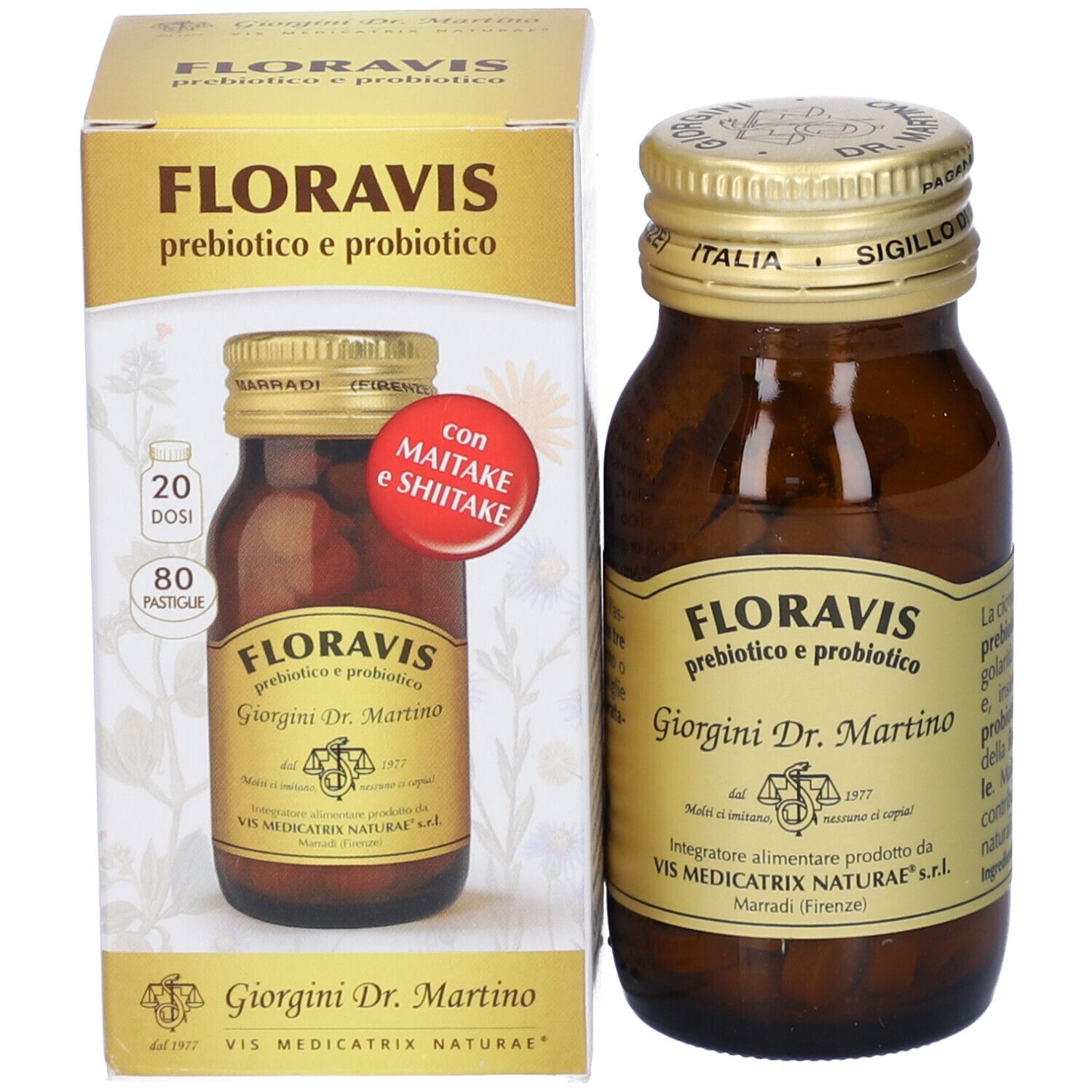 Floravisv Präbiotikum und Probiotikum