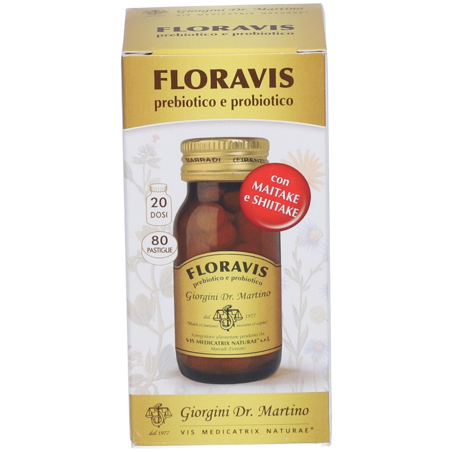 Floravisv Präbiotikum und Probiotikum