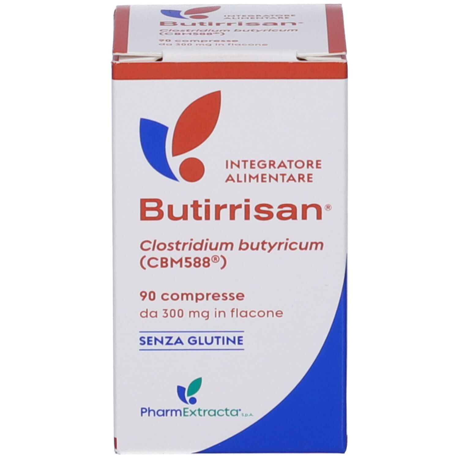 Butirissan Compresse-Packung. 90 Tabletten. Glutenfrei.