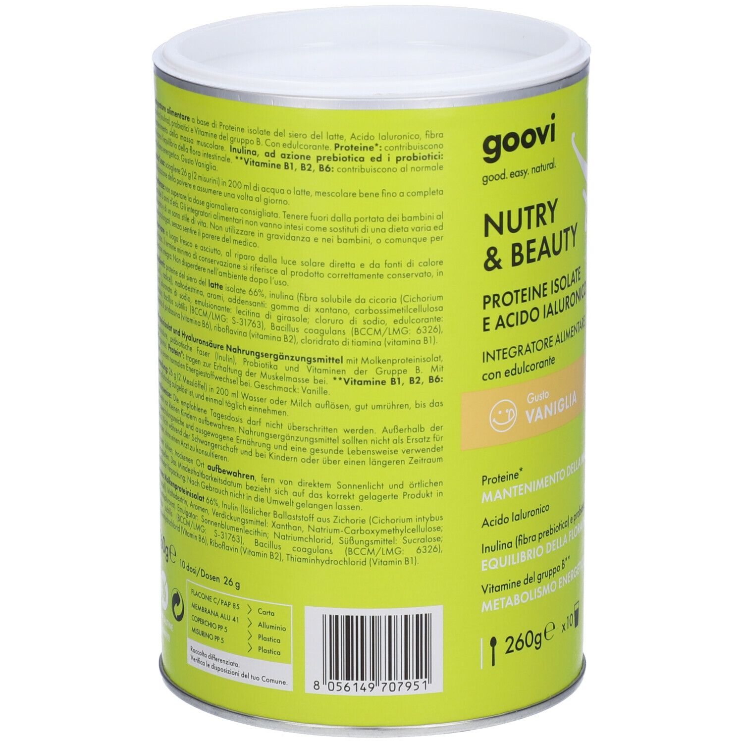 GOOVI INTEGRATORE PROTEICO VAN