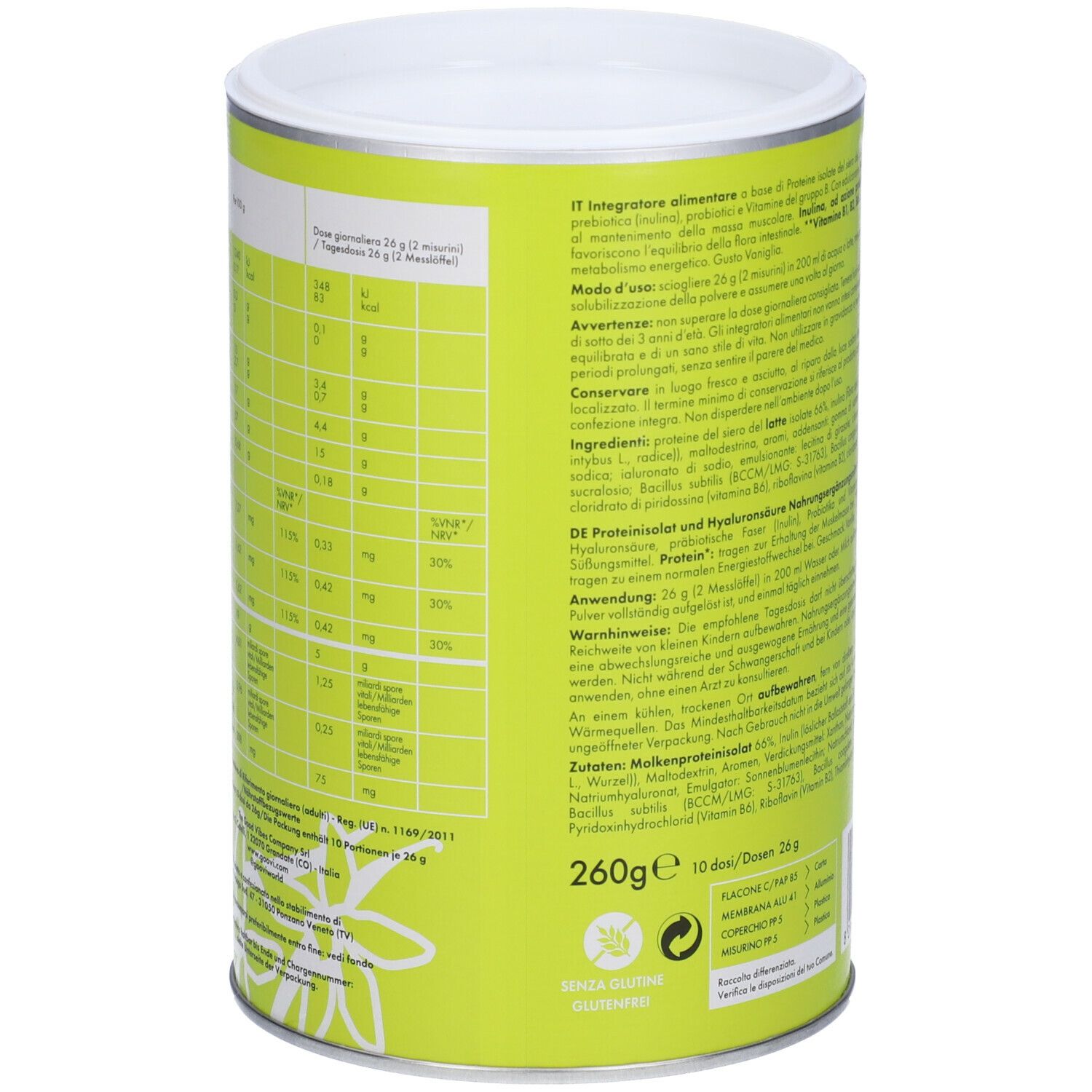 GOOVI INTEGRATORE PROTEICO VAN