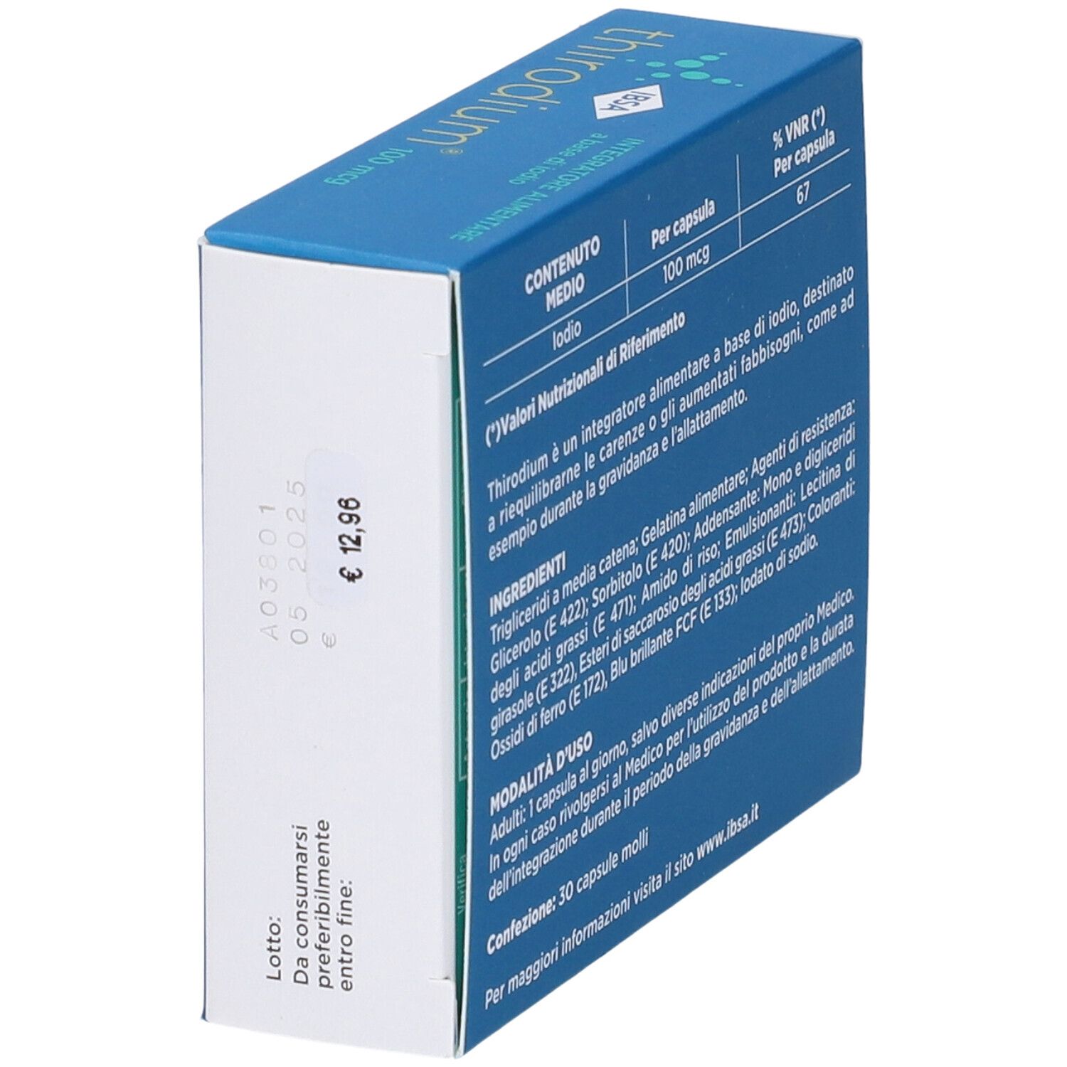 IBSA Thirodium® 100 mcg Weichkapseln