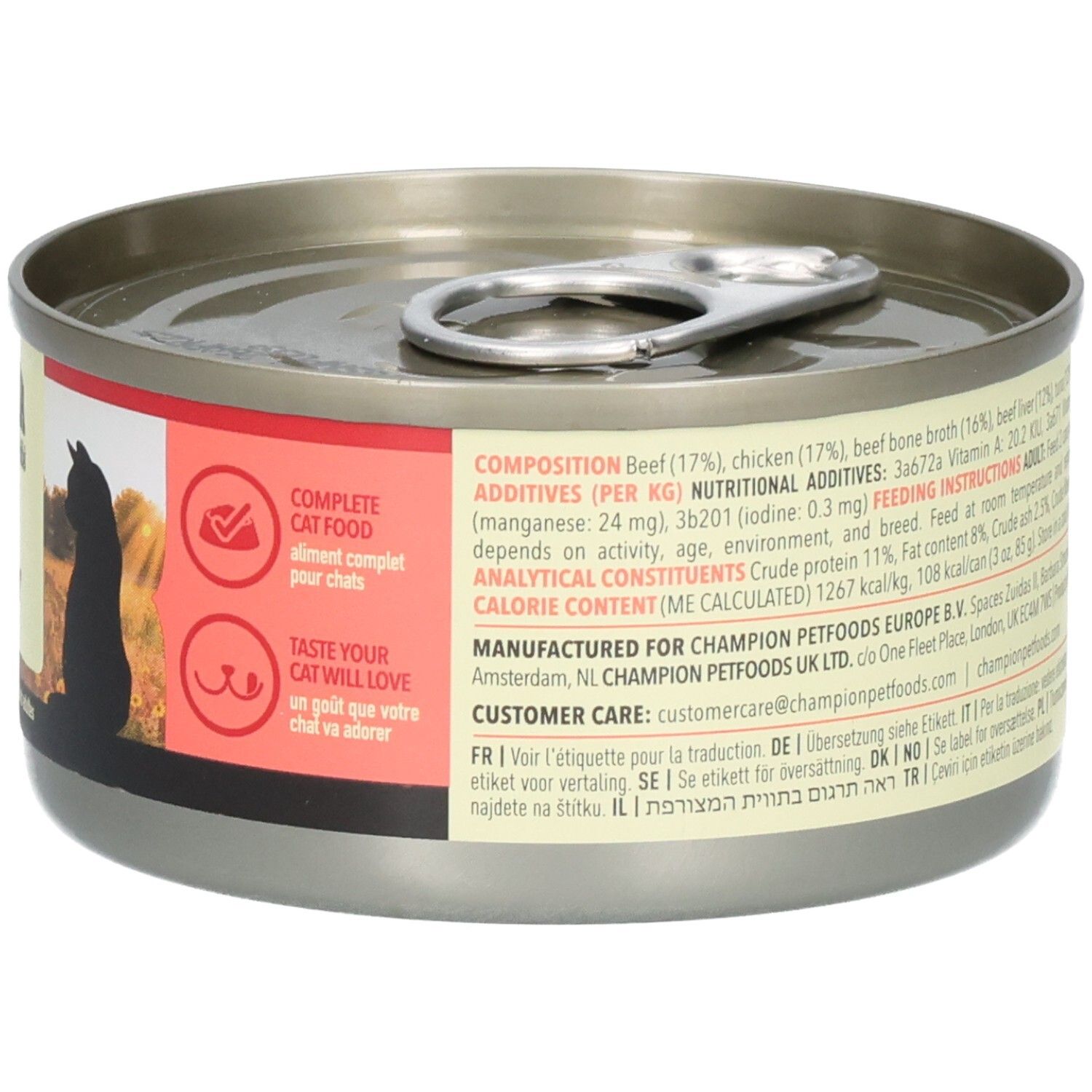 ACANA Premium Rindfleisch-Pastete: Zusammensetzung, Nährwerte, Kaloriengehalt.