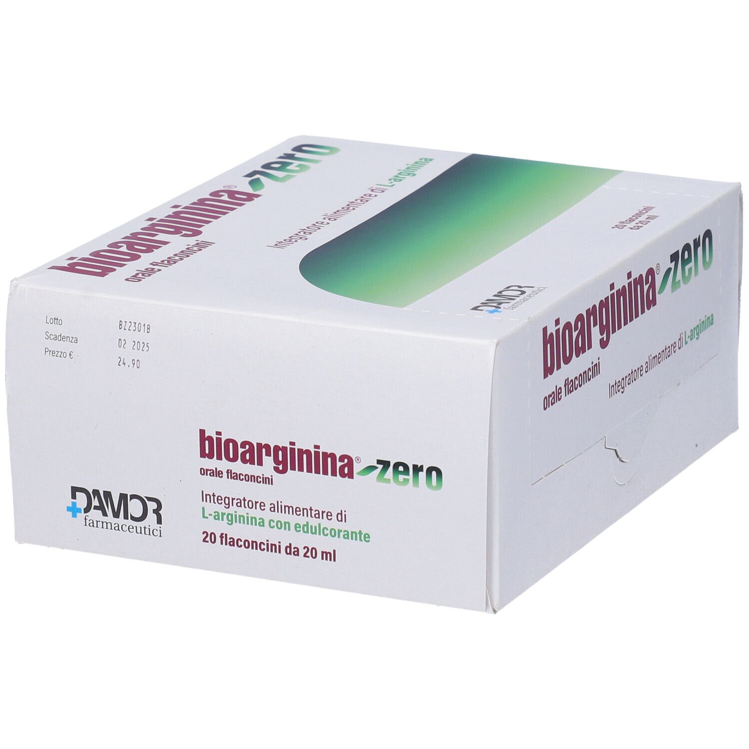 Bioarginina Zero 20 Flaconcini Da 20 Ml