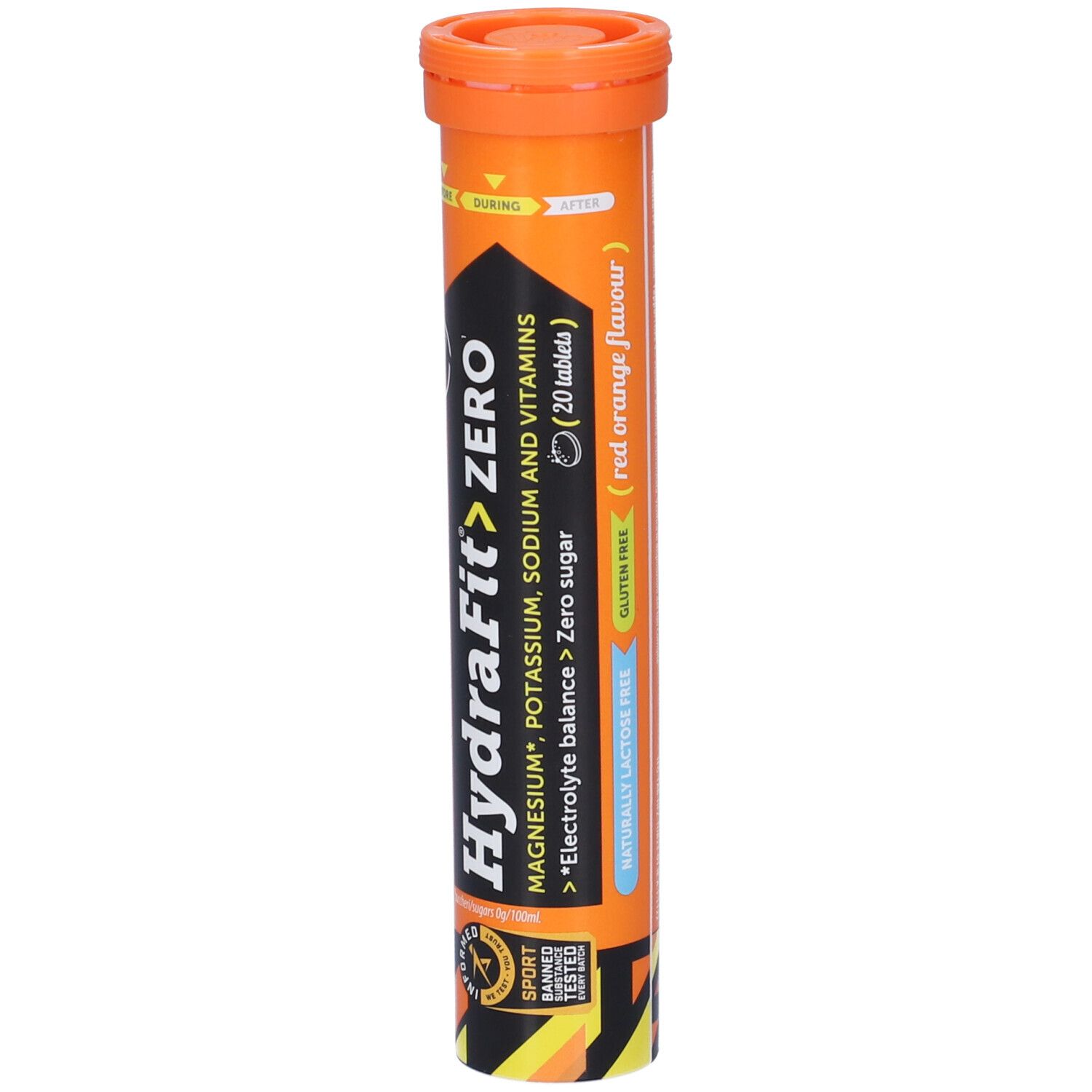 NAMEDSPORT® HydraFit> ZERO Complément alimentaire + bouteille sport Hydra4Pro
