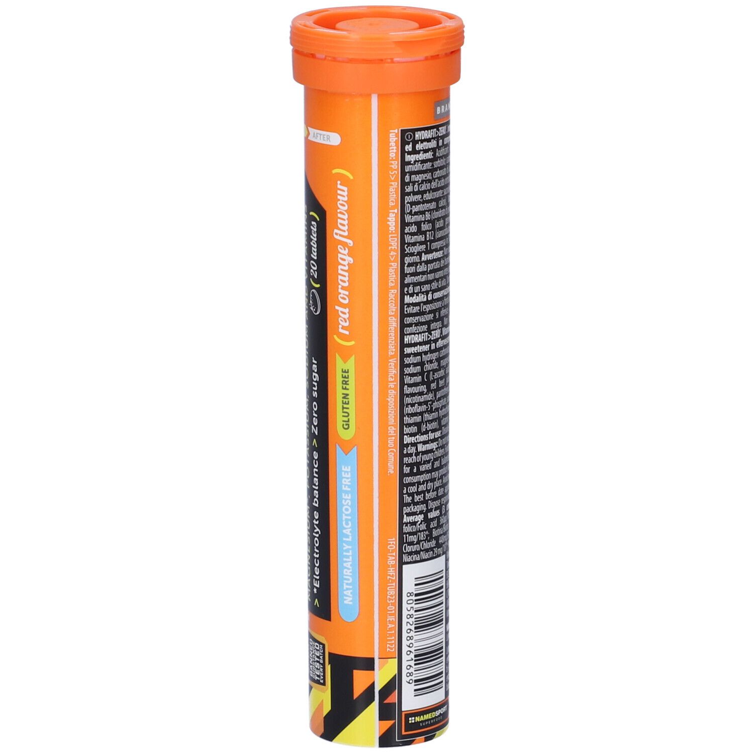 NAMEDSPORT® HydraFit> ZERO Complément alimentaire + bouteille sport Hydra4Pro