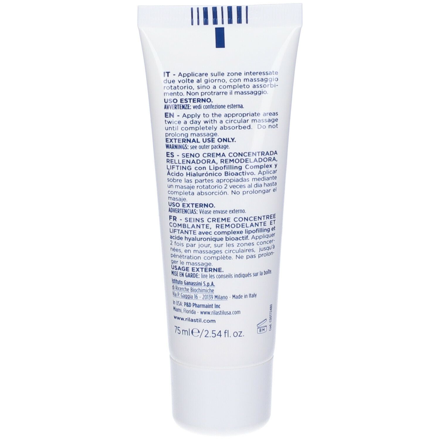 RILASTIL Crème concentrée pour les seins - économisez 10% avec le code : rilastil10
