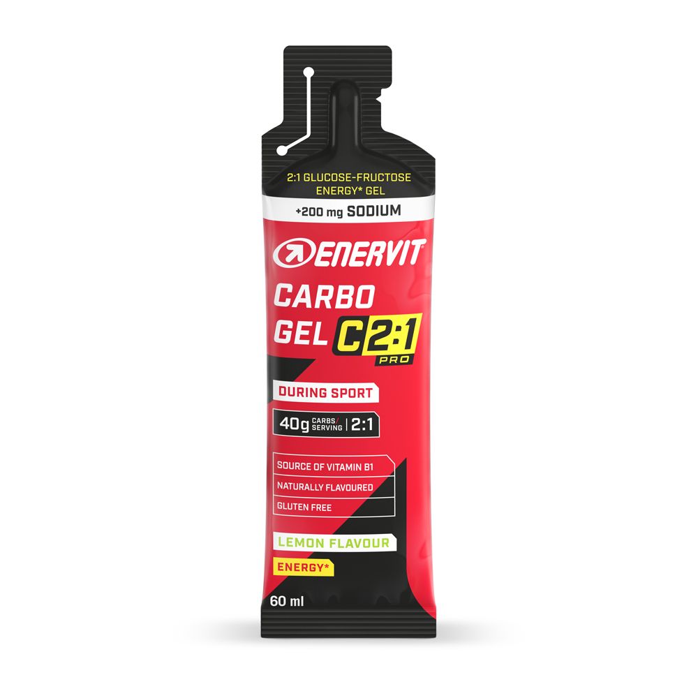 Enervit C2 1 Pro Carbo Gel Zitrone Mit Natrium 60 Ml