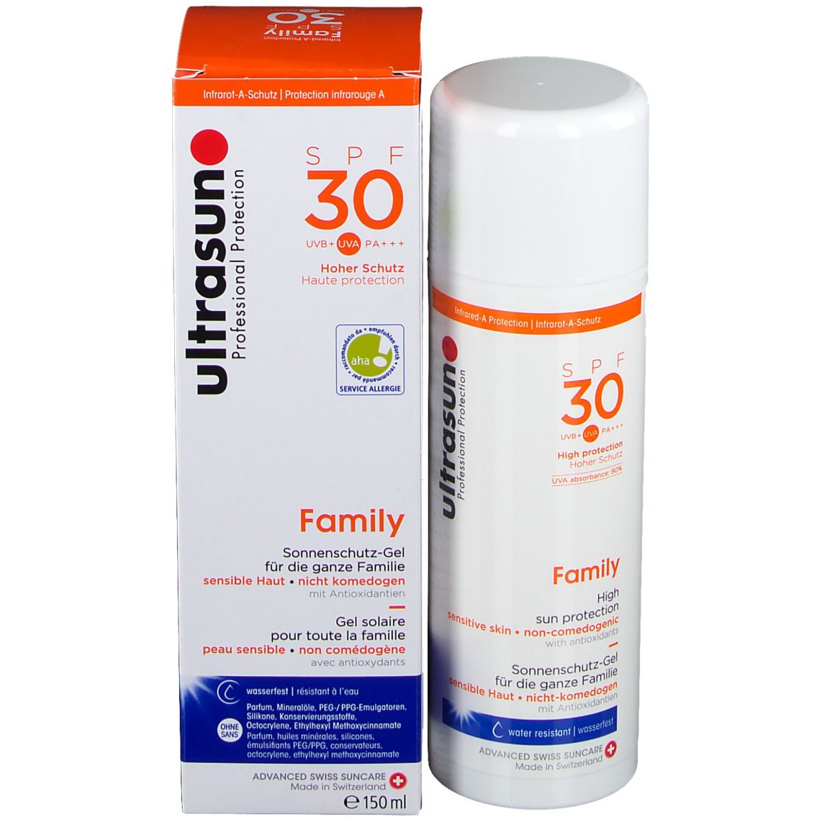 ultrasun Family SPF 30 Sonnenschutz-Gel