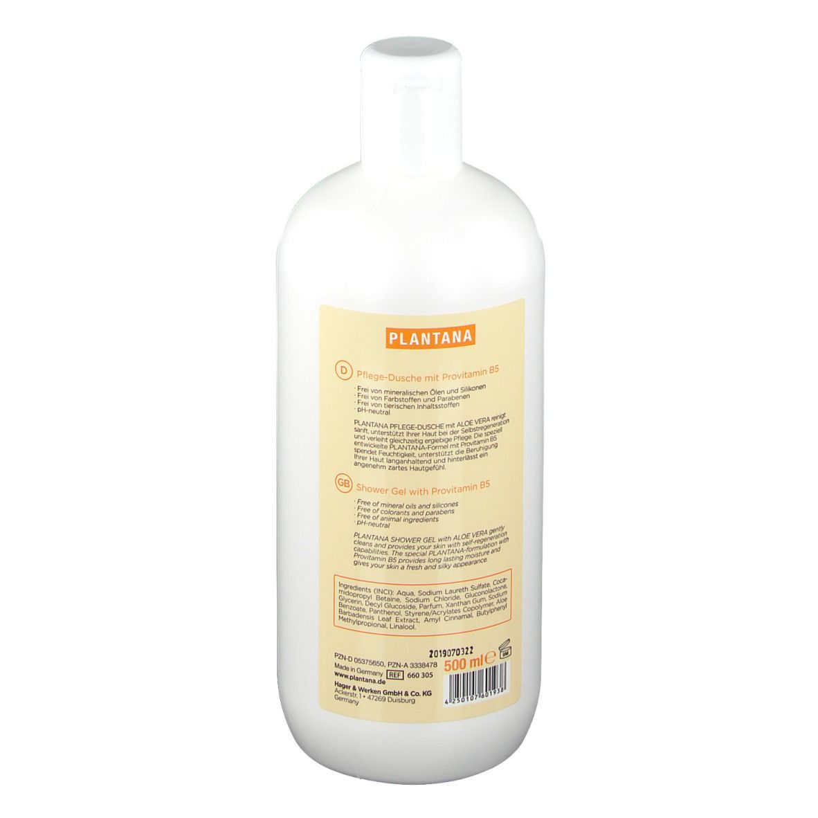 PLANTANA Aloe Vera Pflege-Dusche