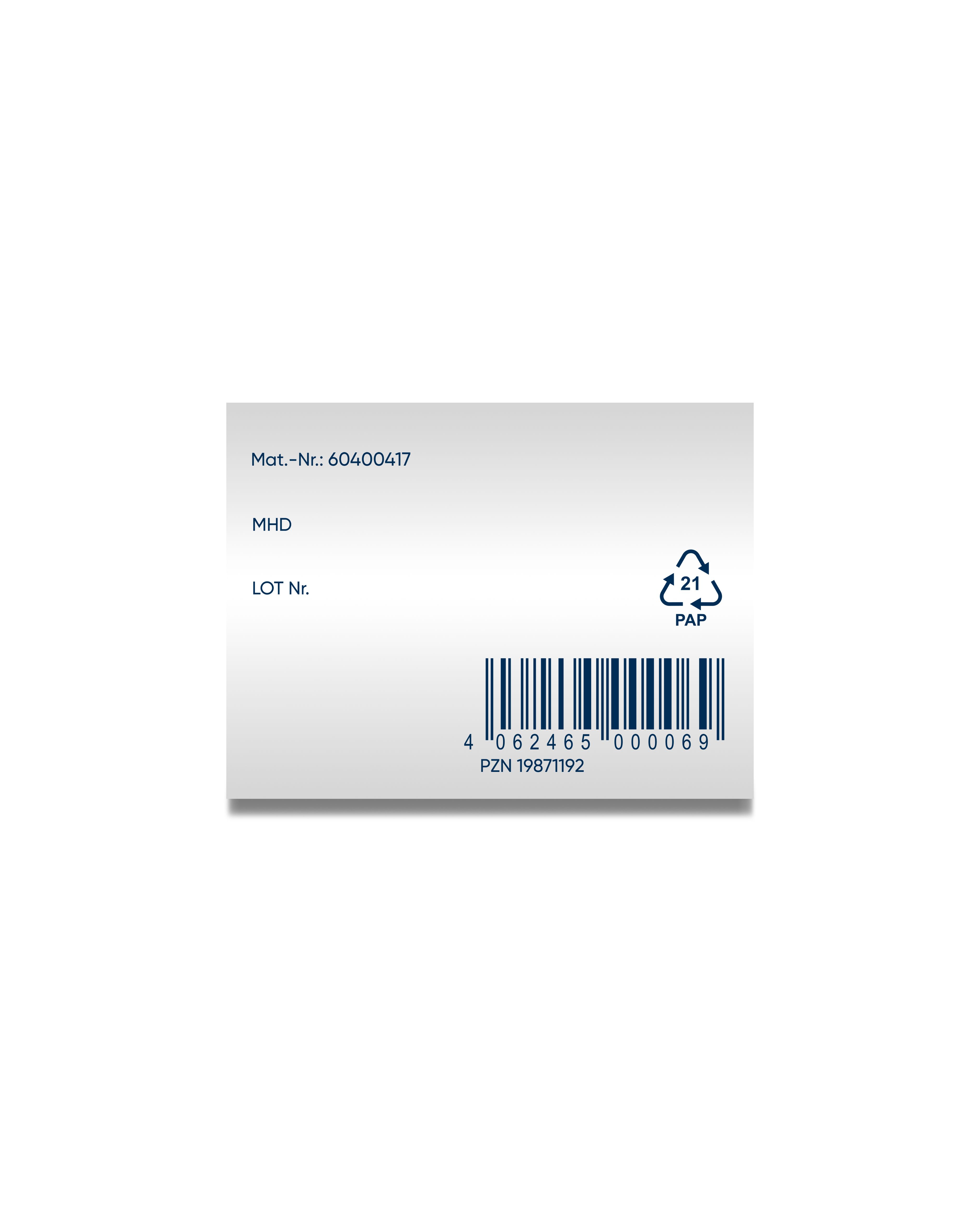 Rückseite der Savixor HydriaX Junior Verpackung. Enthält Informationen wie Chargennummer, MHD und Barcode.