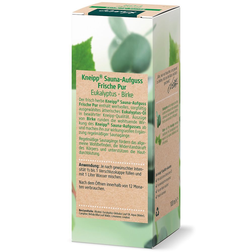 Kneipp® Sauna-Infusion Eucalyptus Bouleau