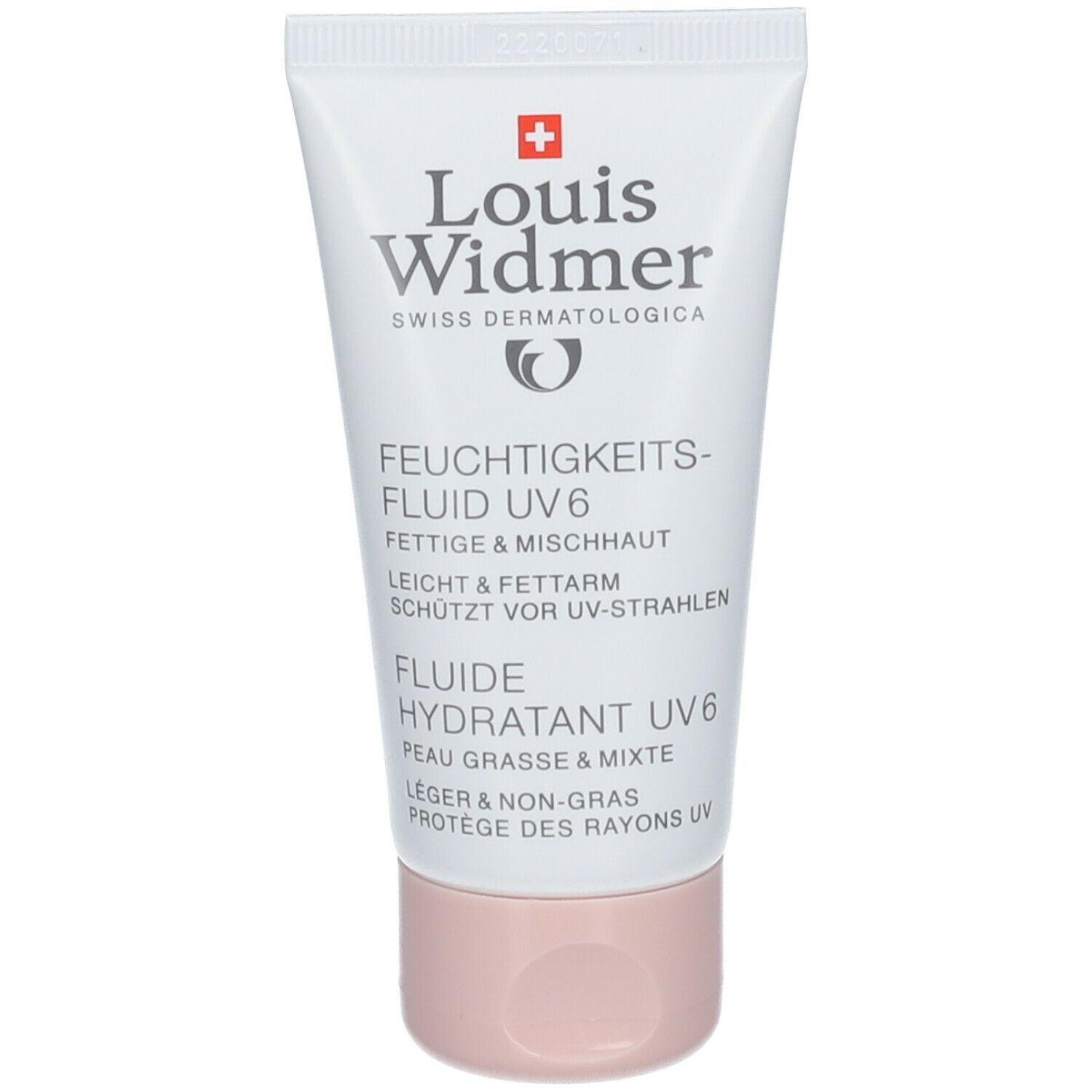 Louis Widmer Fluide hydratant UV 6 légèrement parfumée