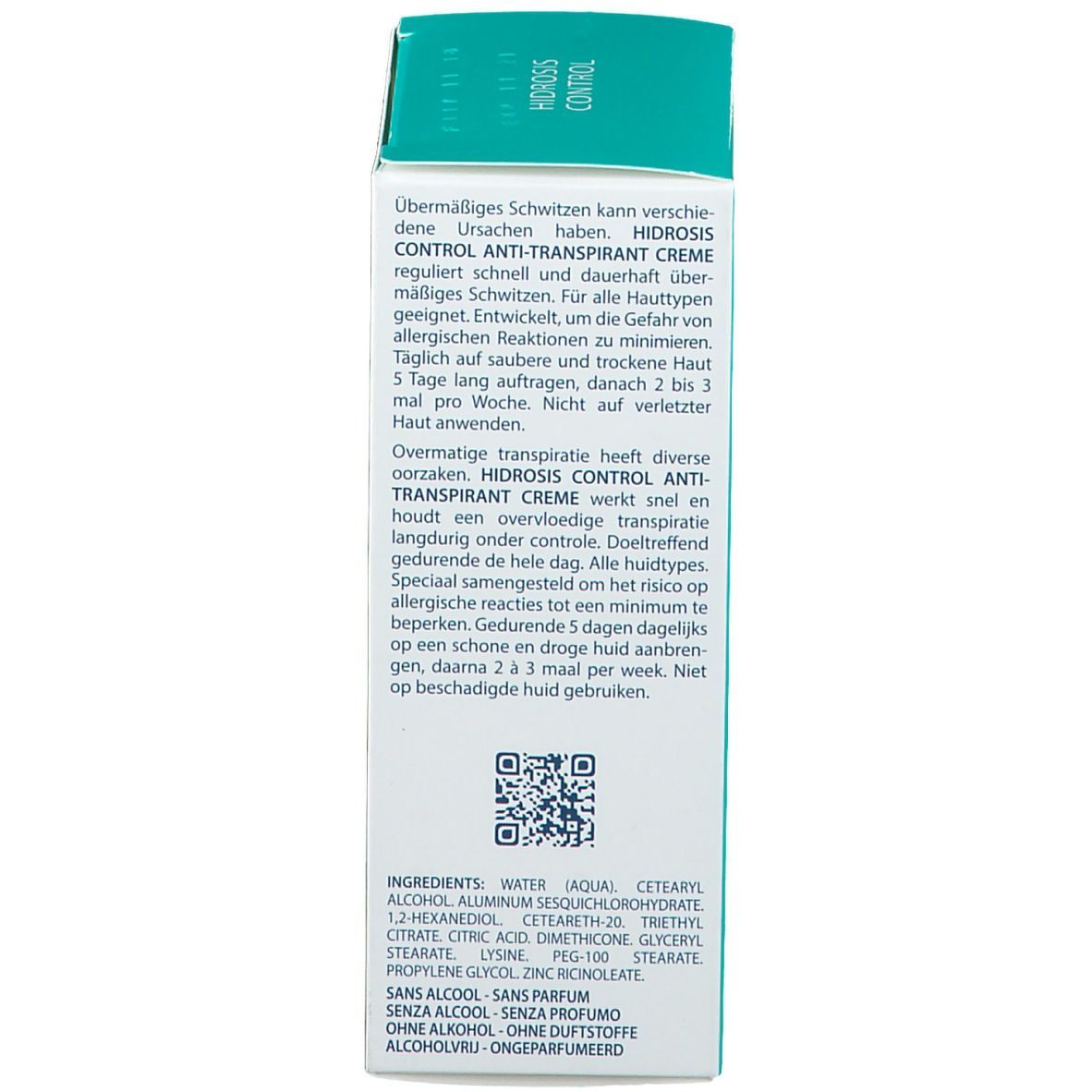 DUCRAY HIDROSIS CONTROL crème pour les mains et les pieds