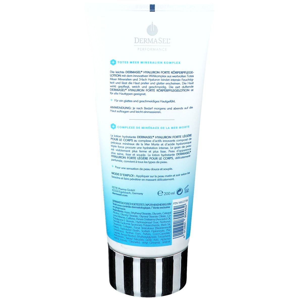 DermaSel® HYALURON FORTE Feuchtigkeitsspendende Körperlotion