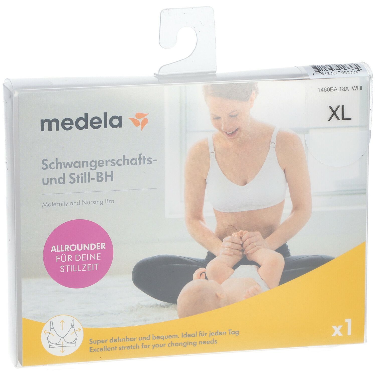 MEDELA Schwangerschafts- u.Still-BH XL weiß