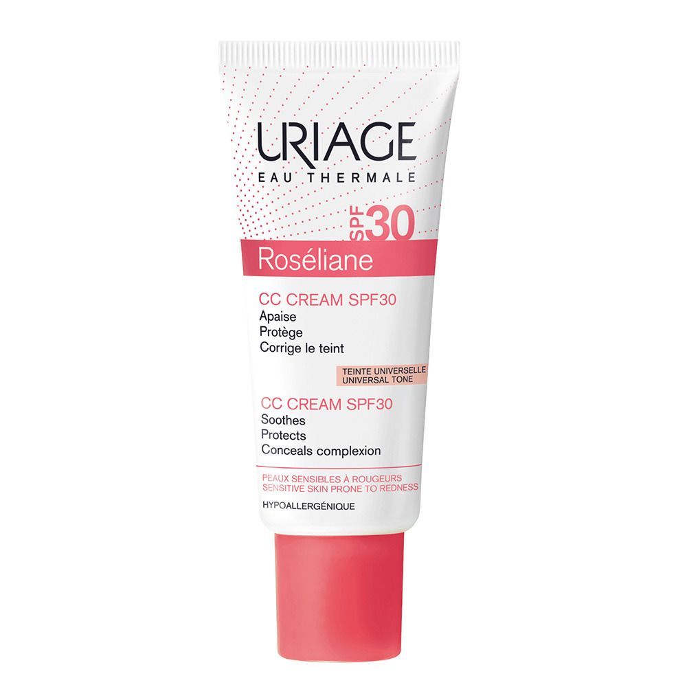 URIAGE ROSÉLIANE CC Cream SPF30 / Getönte CC Cream Anti-Rötungen SPF30