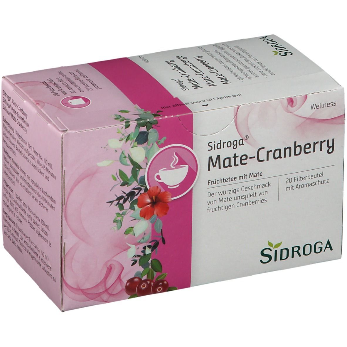Sidroga® Wellness Mate-Cranberry Thé