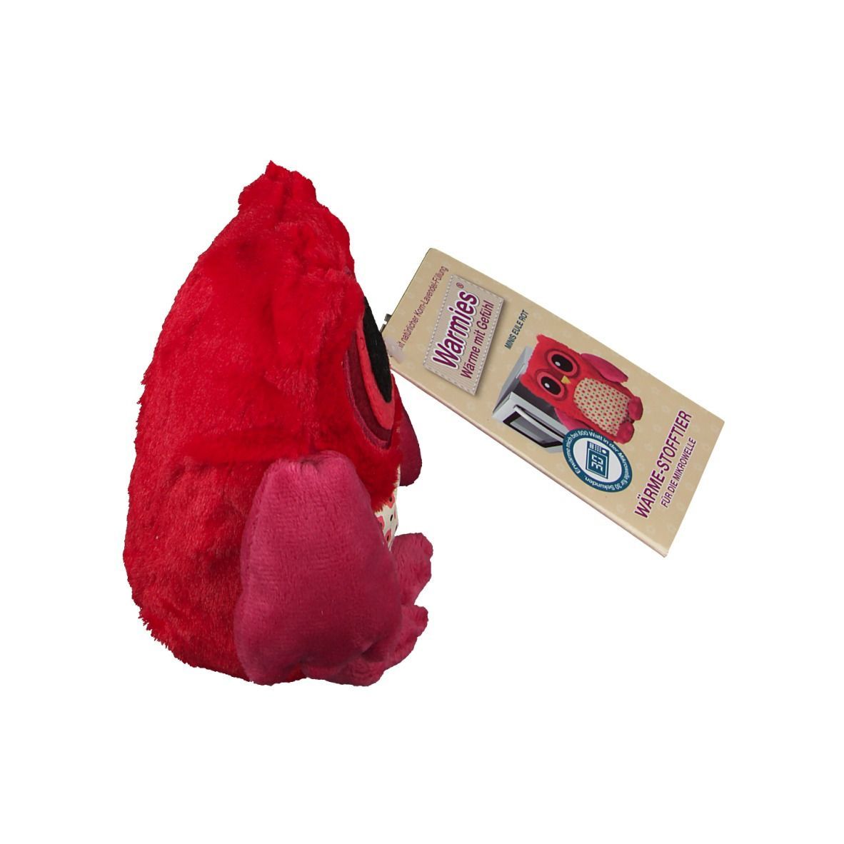 Warmies® MINIS Eule rot
