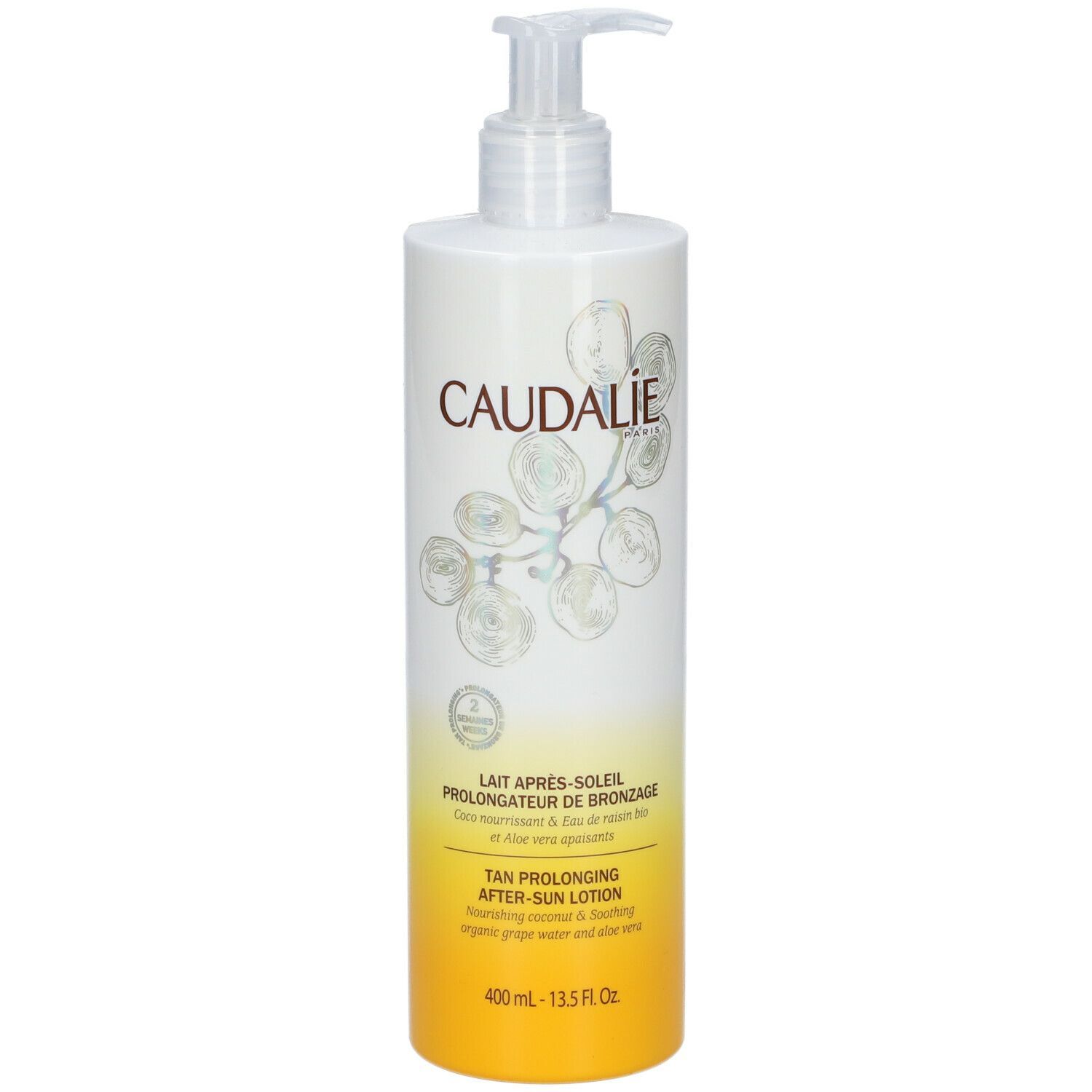 CAUDALIE LAIT CORPOREL APRÈS-SOLEIL PROLONGATEUR DE BRONZAGE