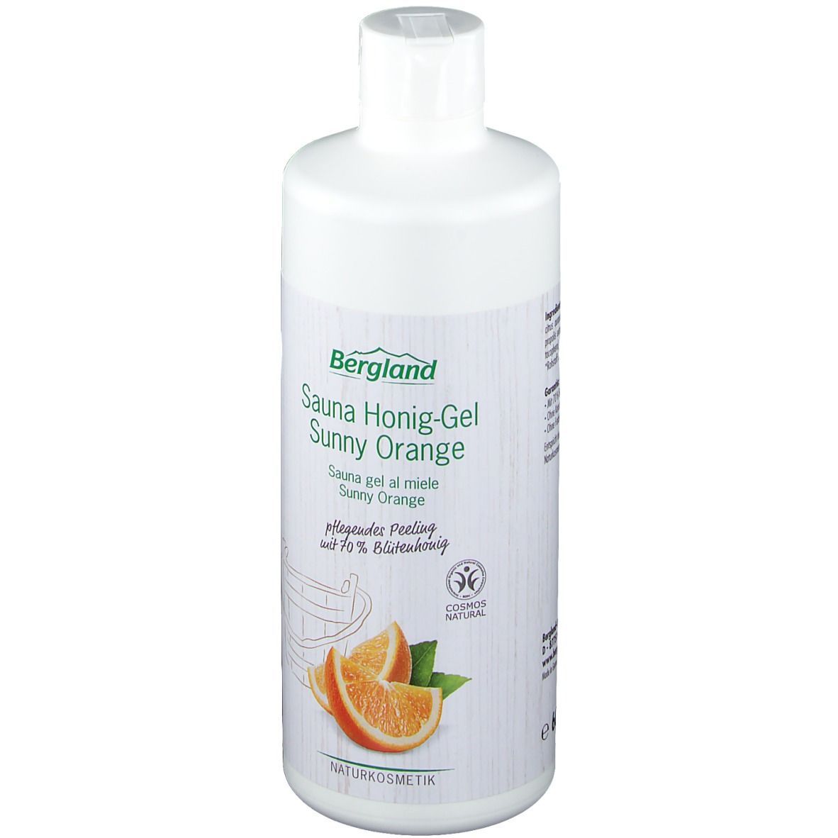 Bergland Sauna Honig-Gel sunny Orange
