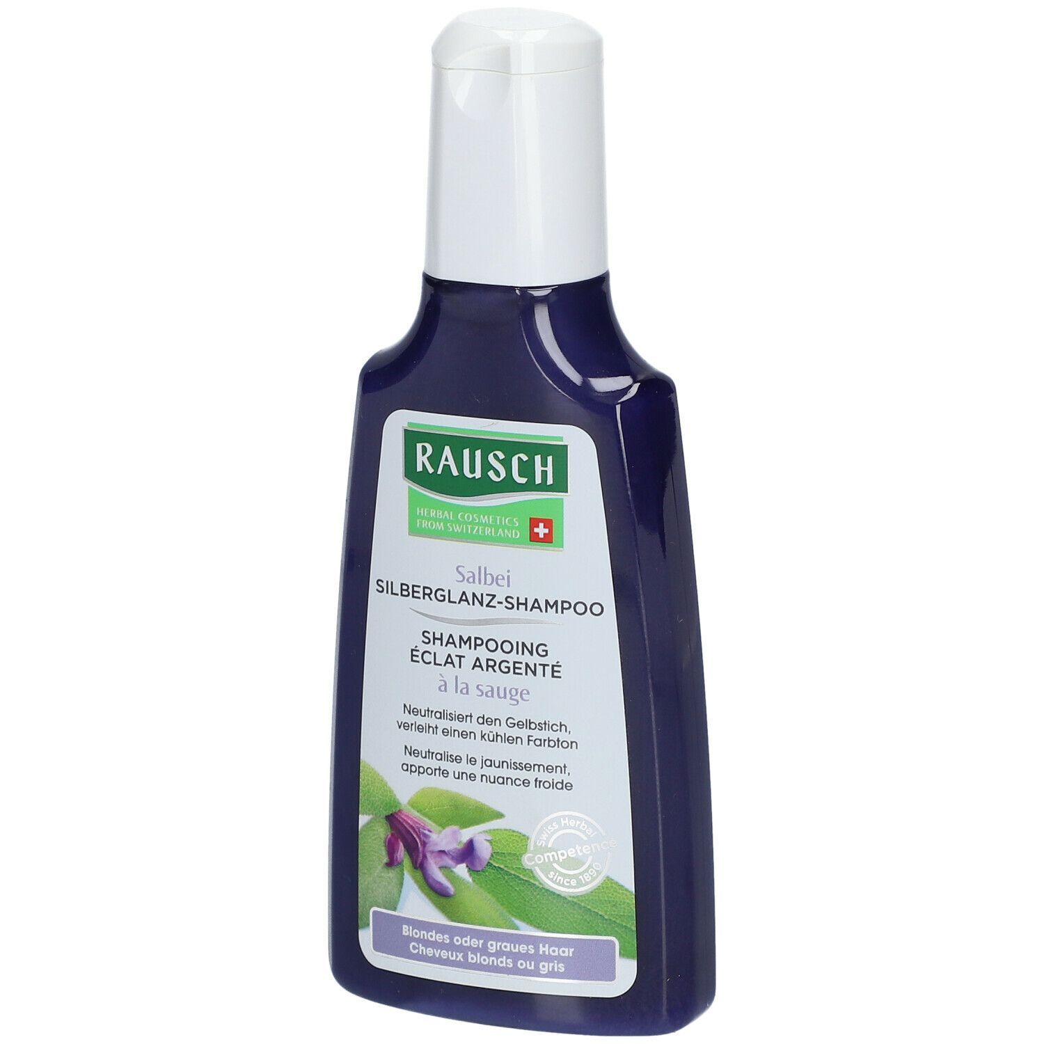RAUSCH Shampooing éclat argenté à la sauge