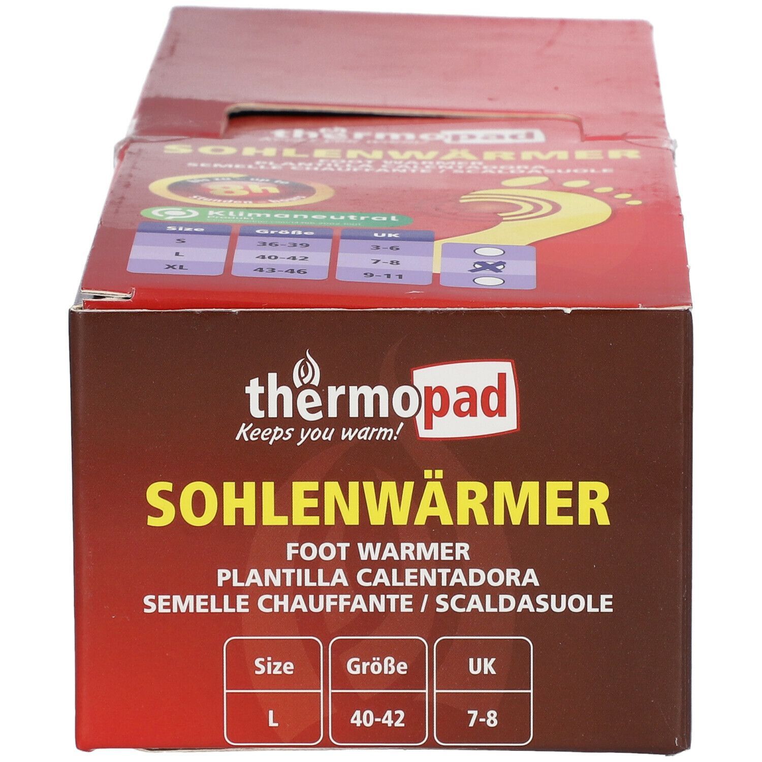thermopad® Chauffe-semelles