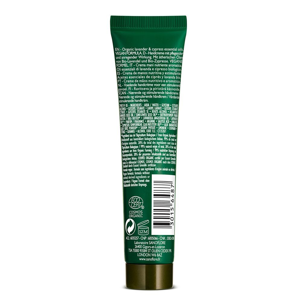 Sanoflore Crème à mains stimulante
