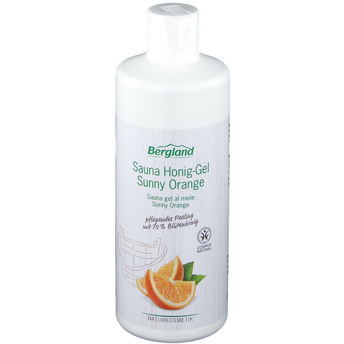 Bergland Sauna Honig-Gel sunny Orange