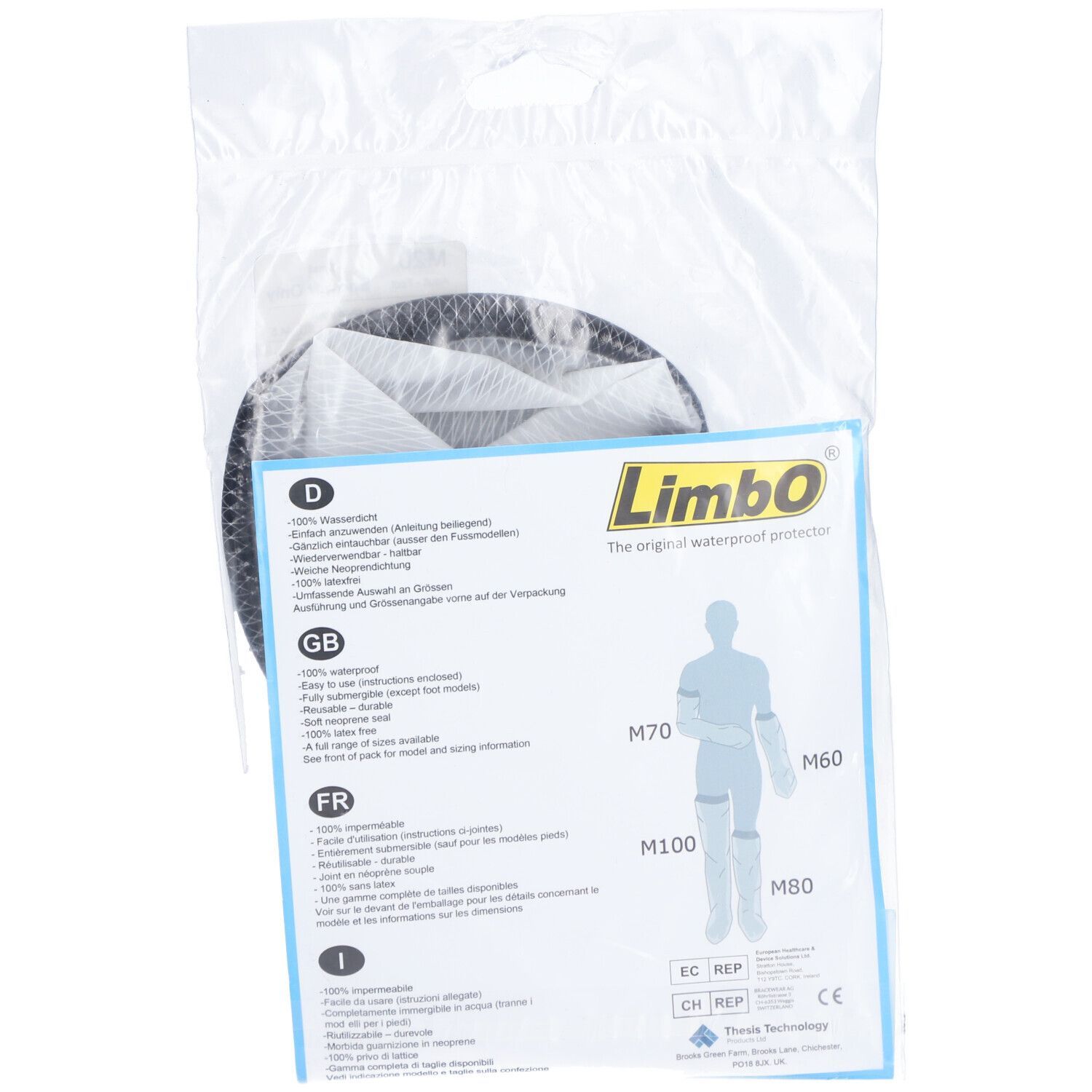 LIMBO Badeschutz 33cm Fuss < 46 Erwachsene