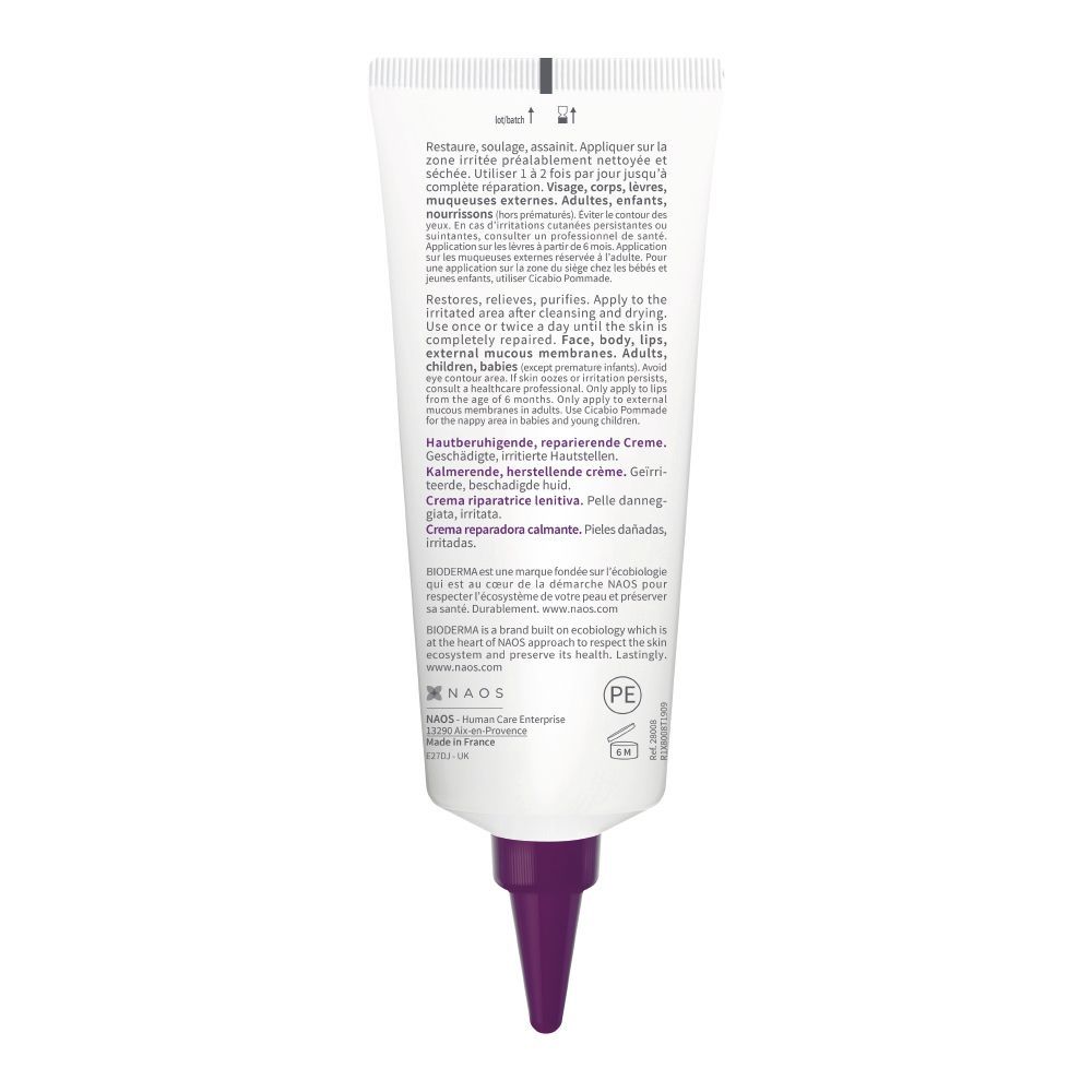 BIODERMA Cicabio Crème Réparatrice Apaisante