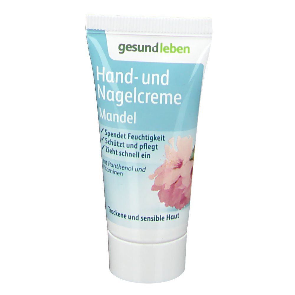 gesund leben Hand- und Nagelcreme Mandel