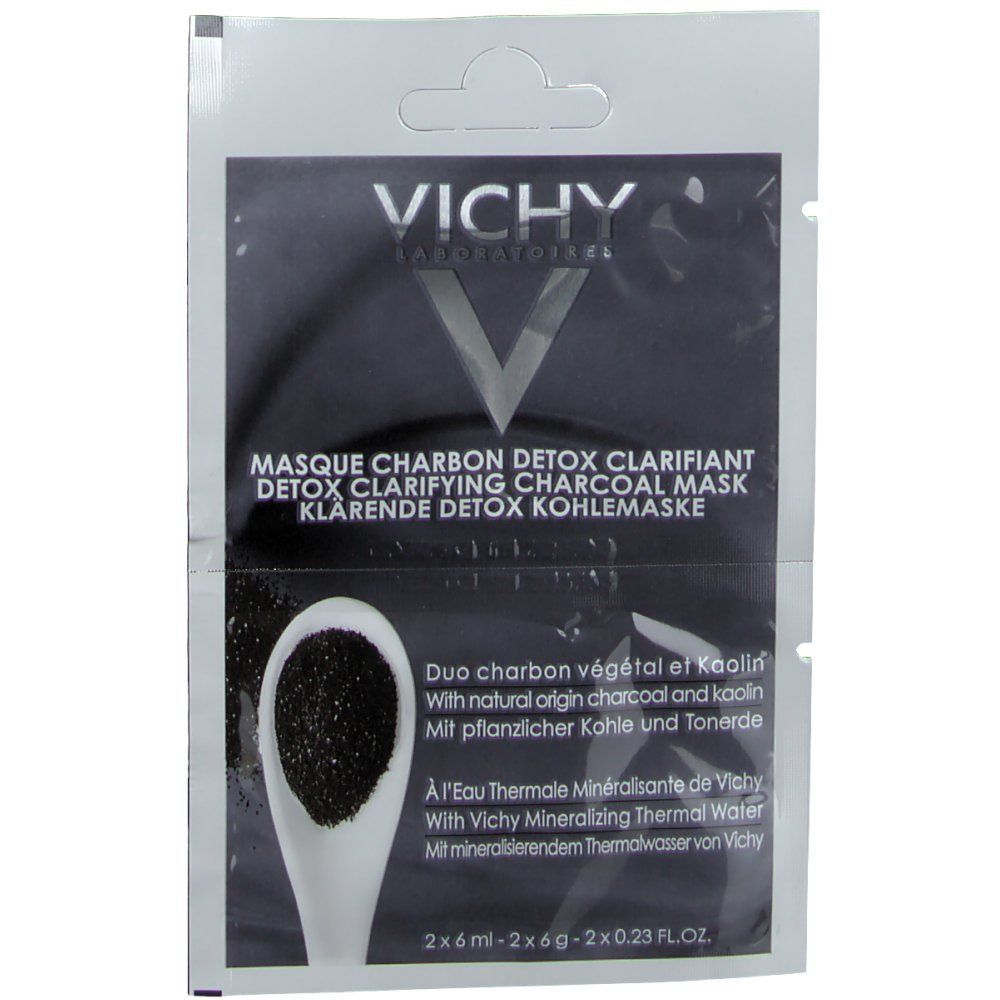 VICHY Masque charbon détox clarifiant