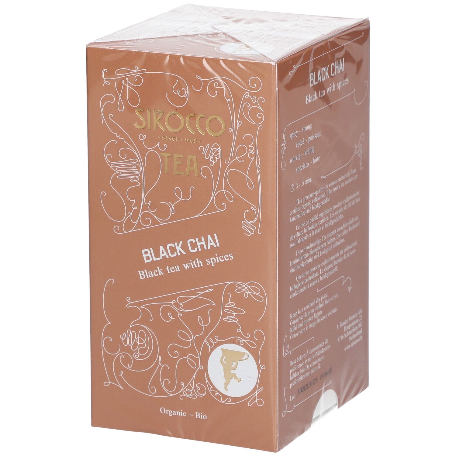 SIROCCO Teebeutel Clack Chai