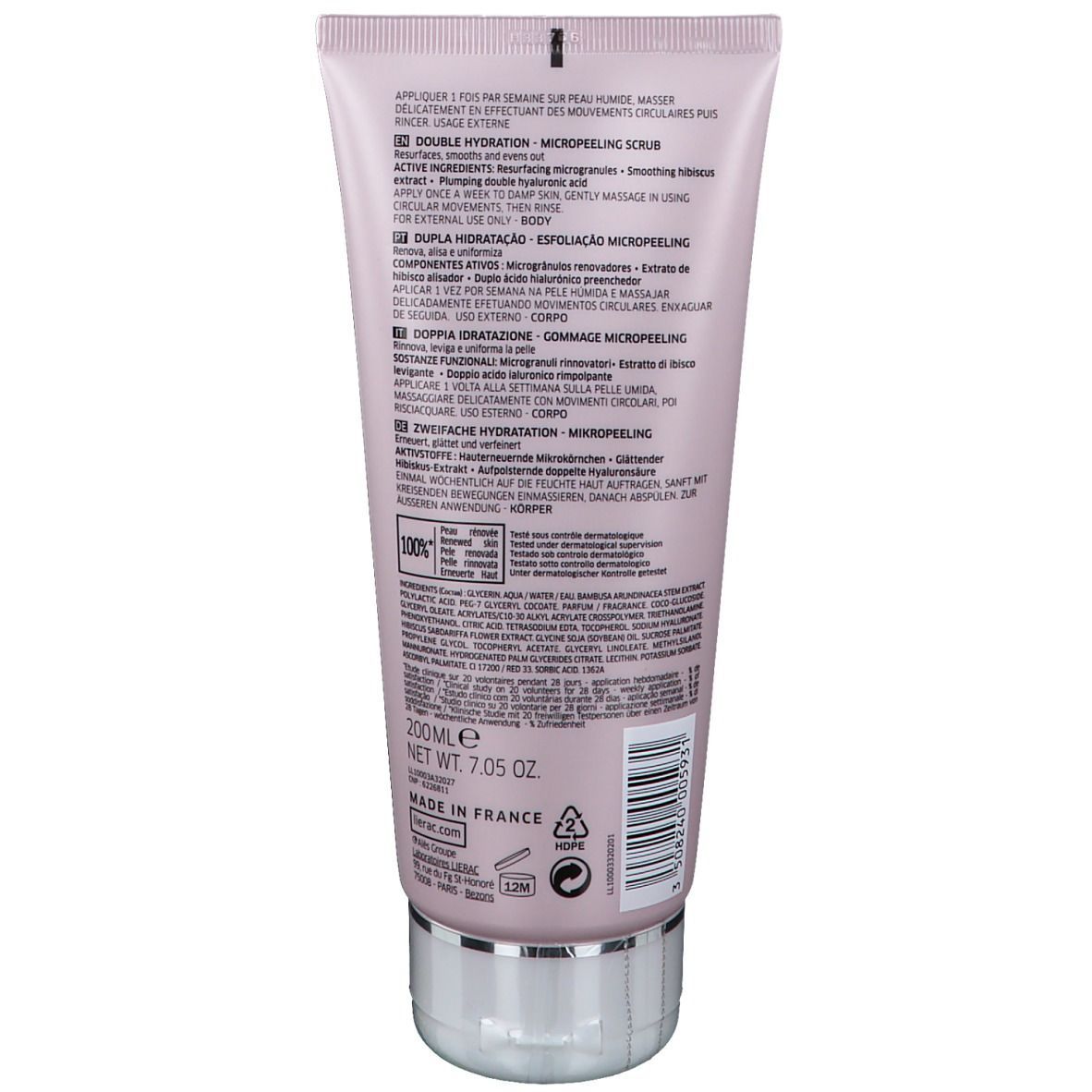 LIERAC BODY-HYDRA+ Micro-exfoliant