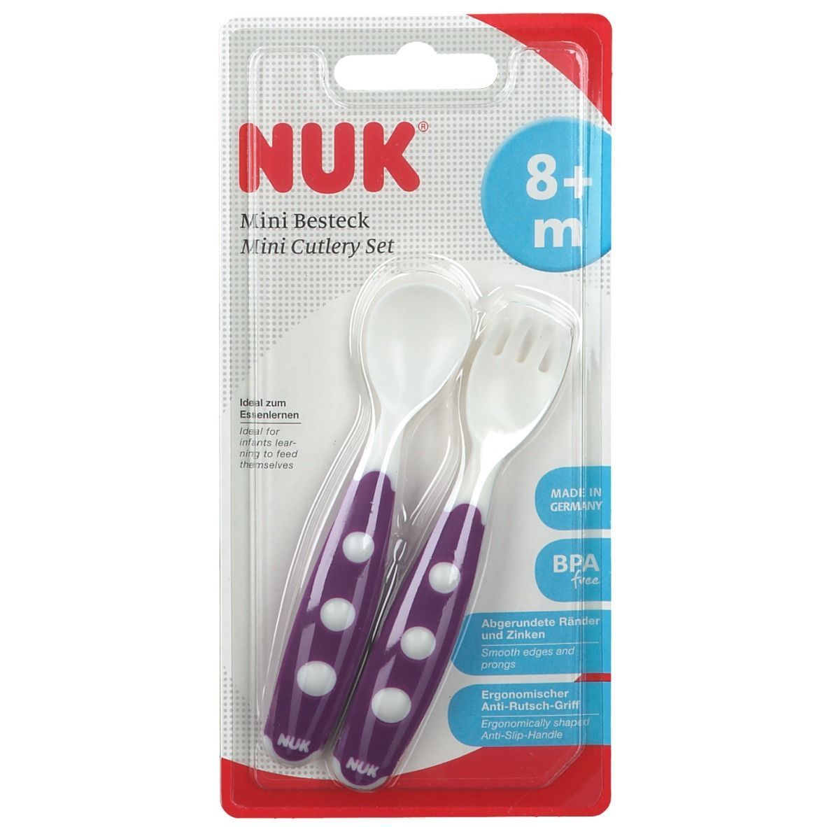 NUK® Easy Learning Mini Couverts (couleur non sélectionnable)