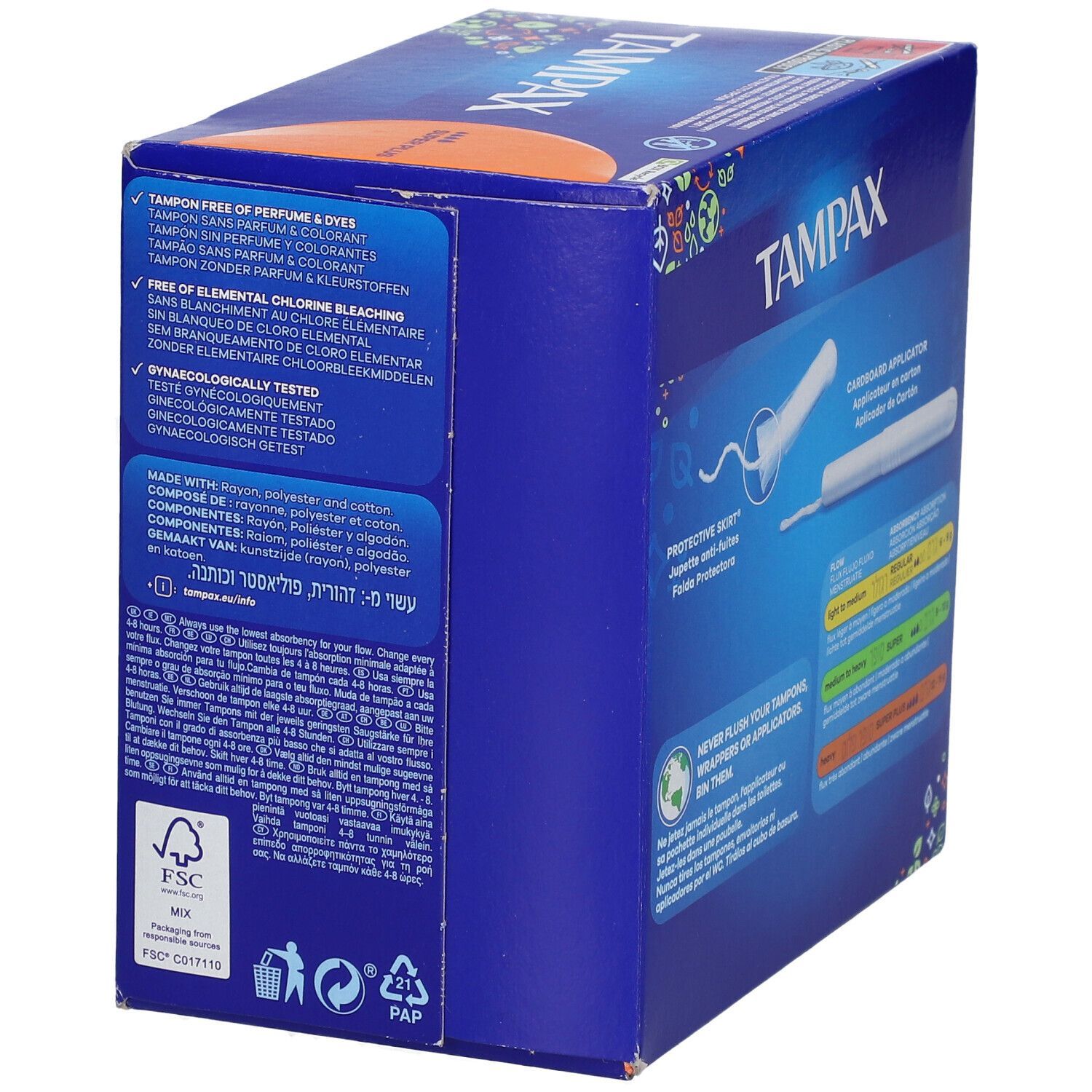 TAMPAX Super Plus avec applicateur