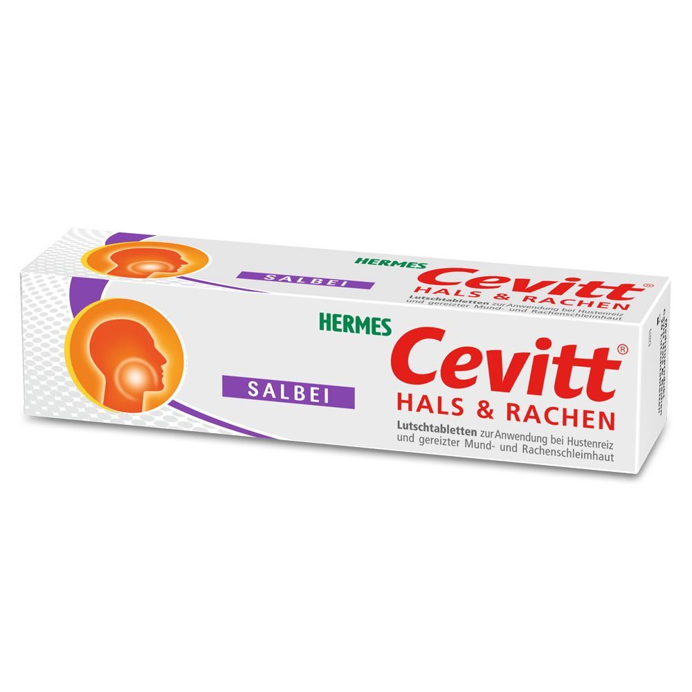 CEVITT Hals & Rachen Lutschtabletten Salbei