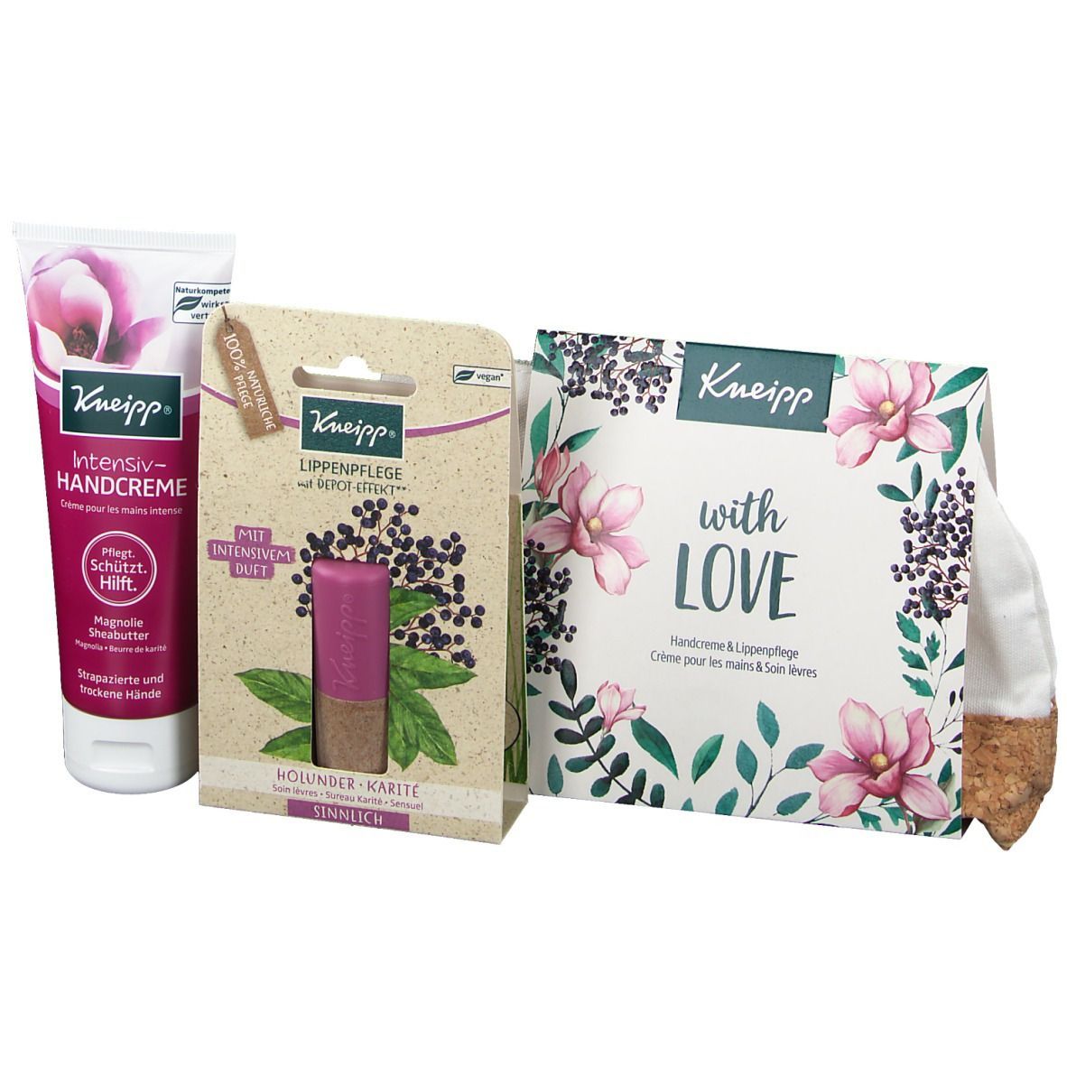 Kneipp With Love Soin des mains +  Soin des lèvres