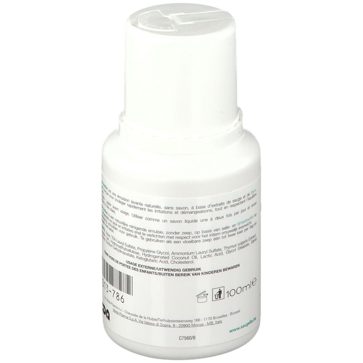 SAUGELLA pH 3,5 active Waschlotion