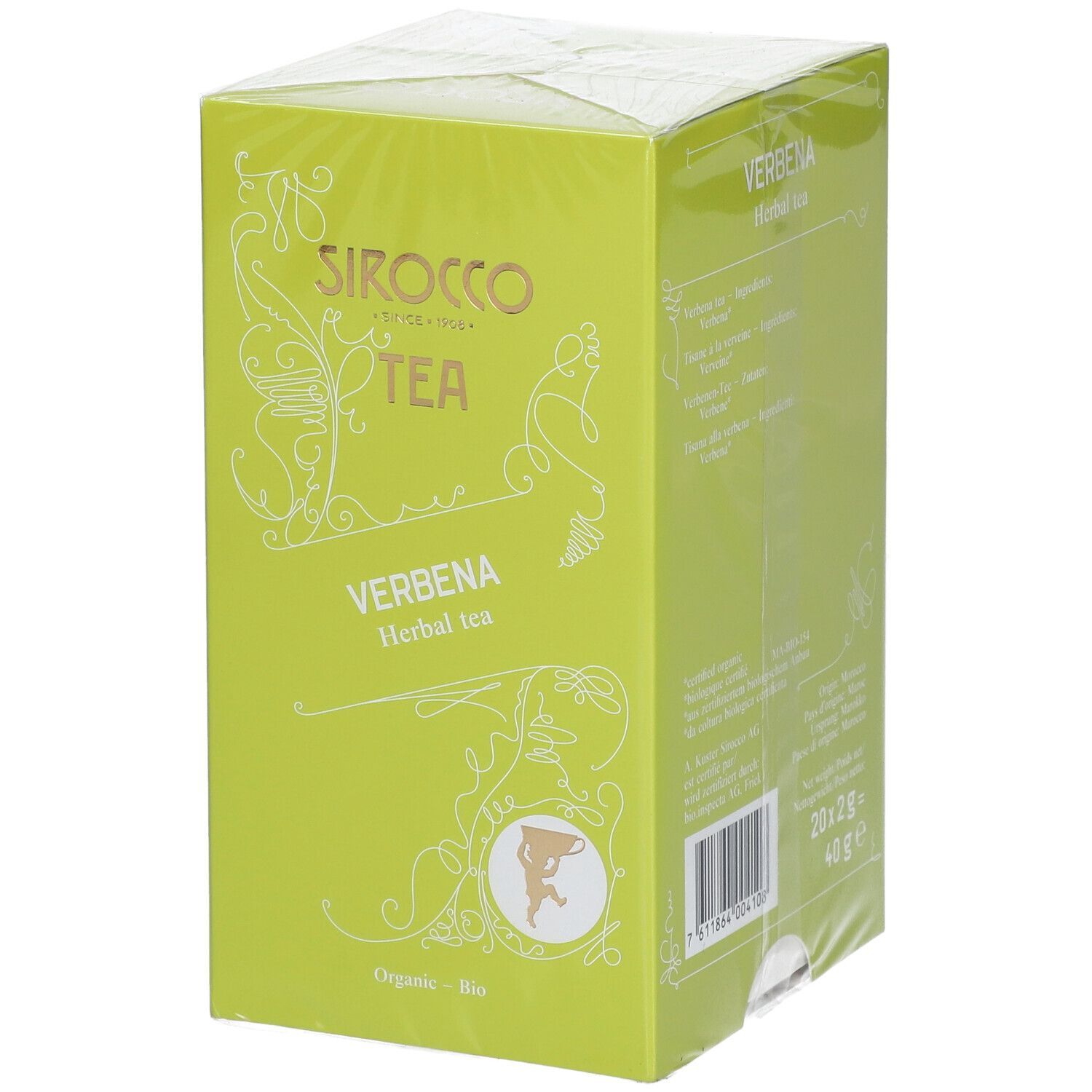 SIROCCO Teebeutel Zitronenverbene