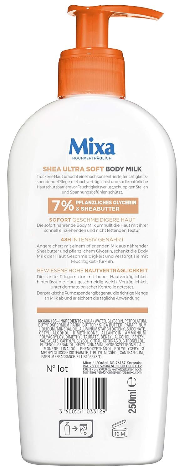 Mixa Karité Ultra-sanfte Karité-Körpermilch