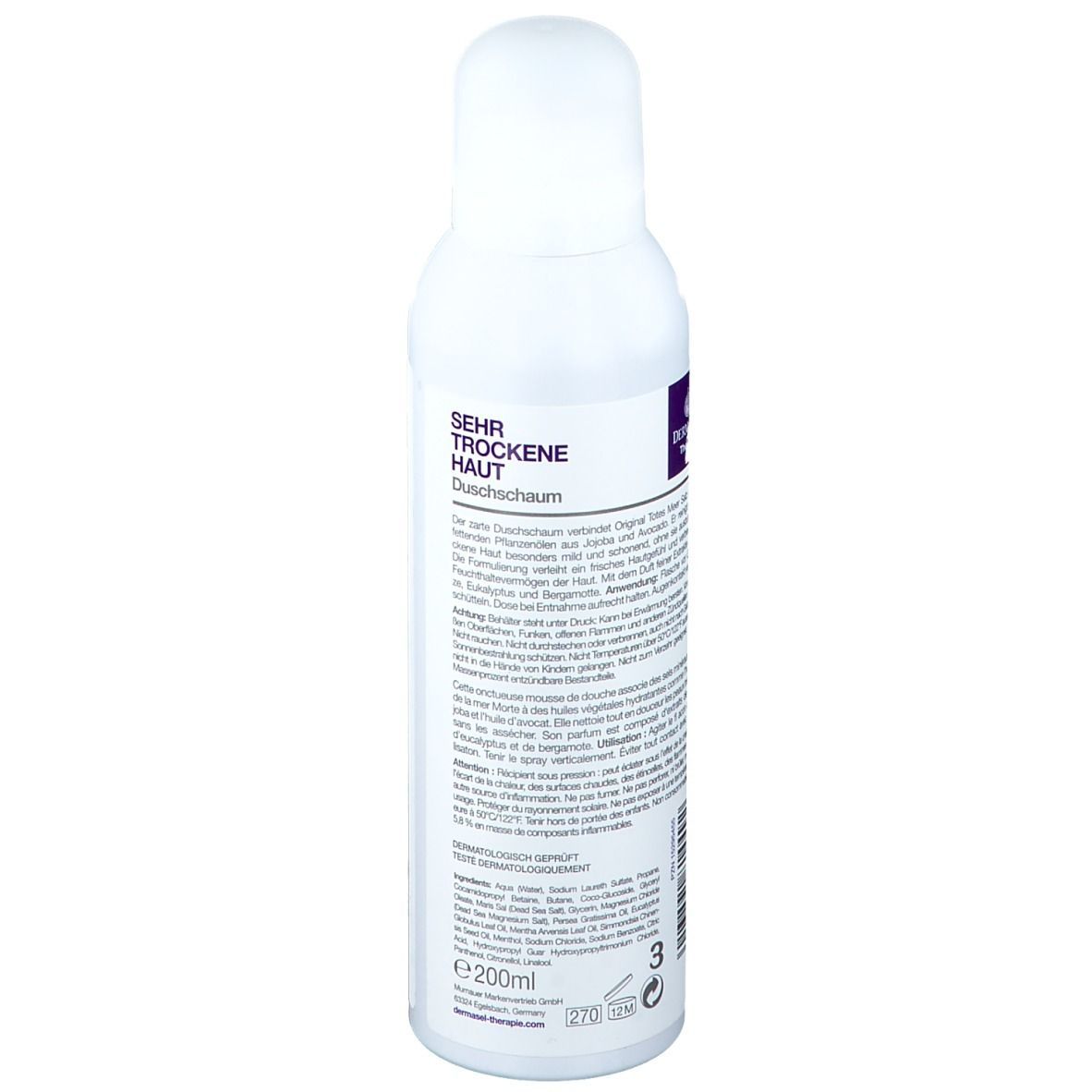 DERMASEL® Therapie Duschschaum sehr trockene Haut