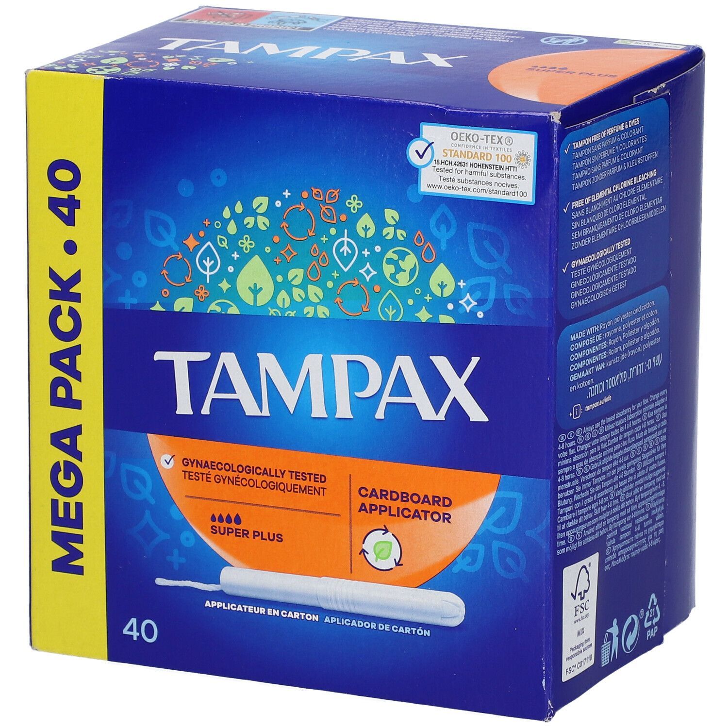 TAMPAX Super Plus avec applicateur