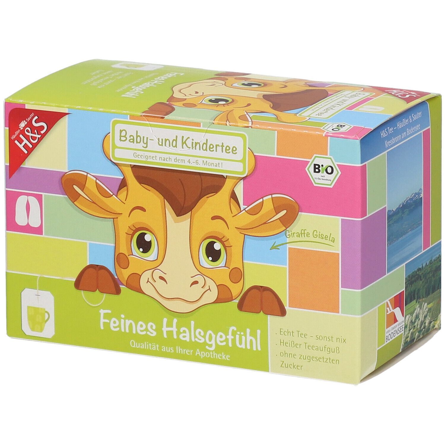 H&S Thé pour bébés et enfants Sensation de gorge fine