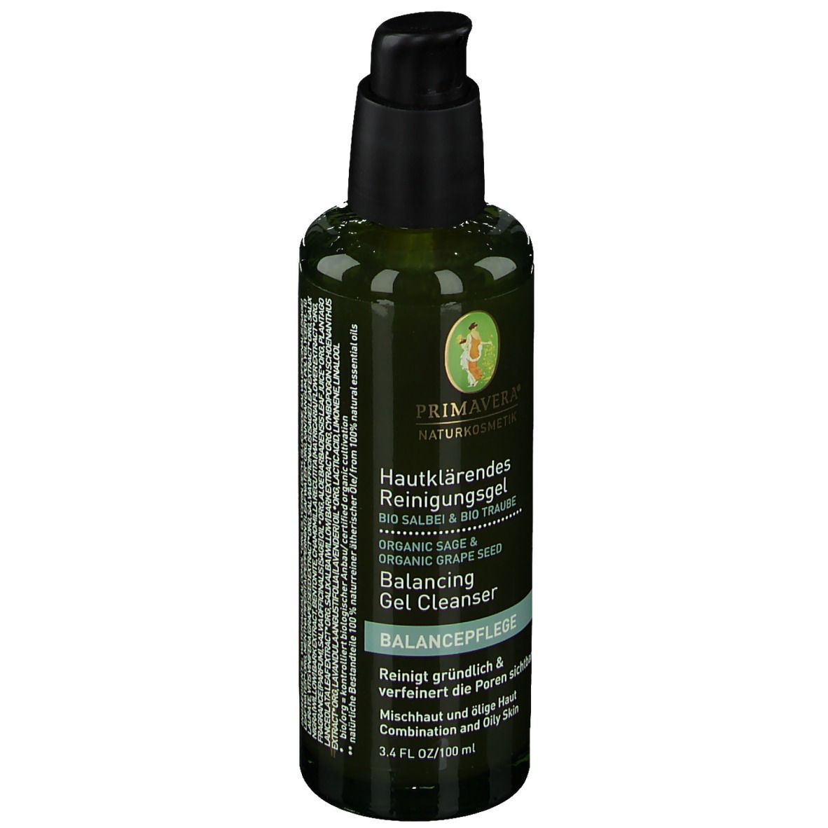 PRIMAVERA® Gel nettoyant clarifiant Sauge-Raisin