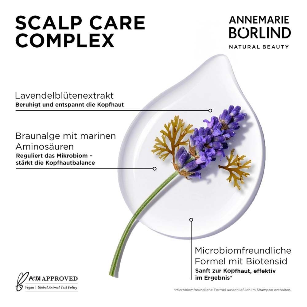 ANNEMARIE BÖRLIND Scalp Care Complex mit Lavendelblütenextrakt und Braunalge.