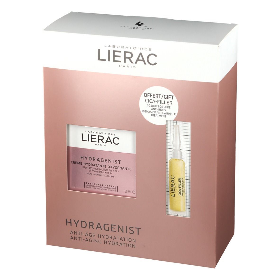 LIERAC Hydragenist Ensemble de gel-crème hydratant