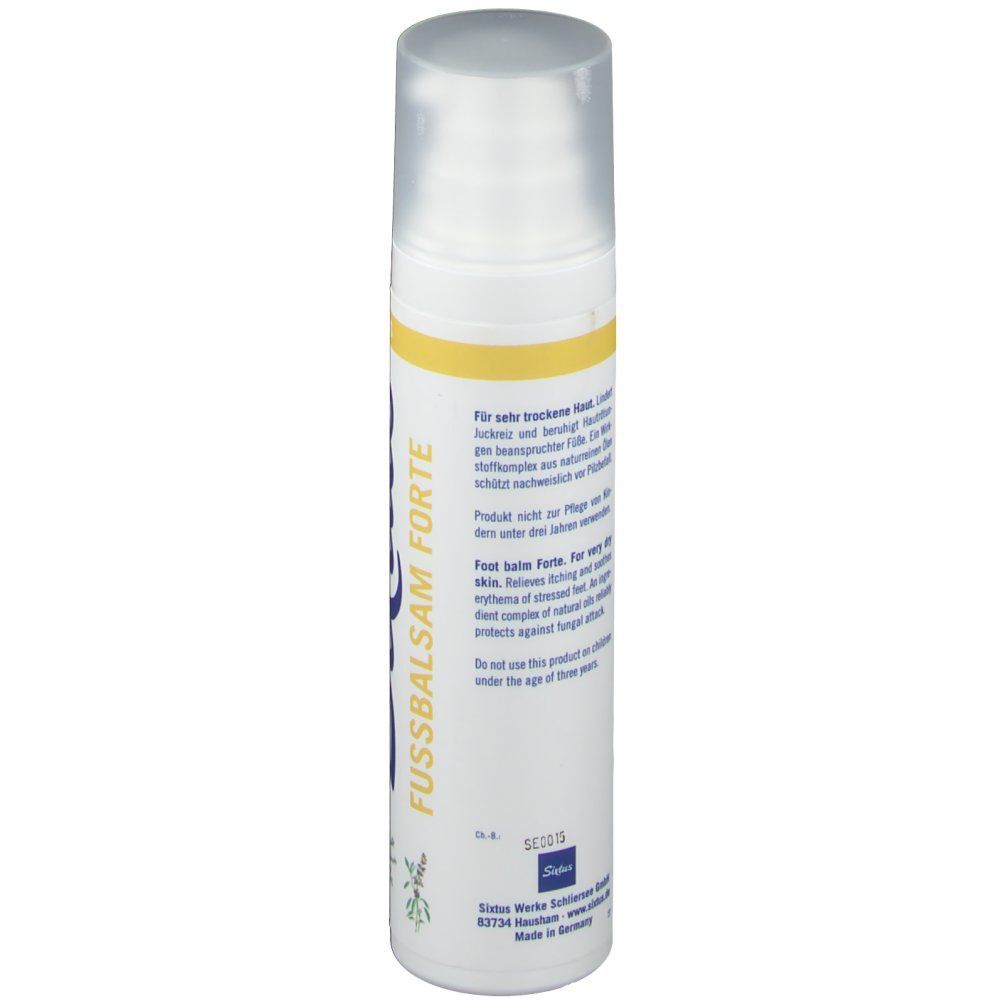 Sixtus wohl Fussbalsam Forte